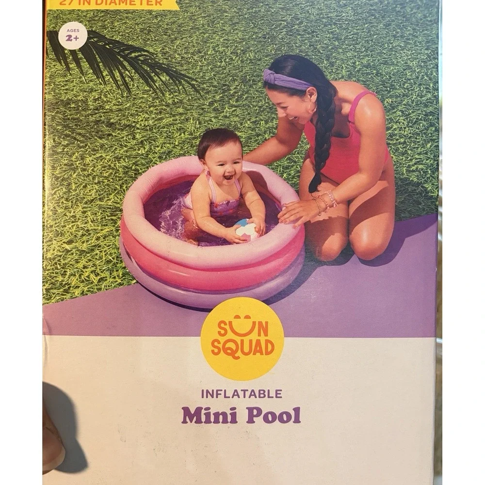 Clear Summer Tote - Kid's Snorkel Set, Mini Pool, Beach Balls & Speedo Swim Mask